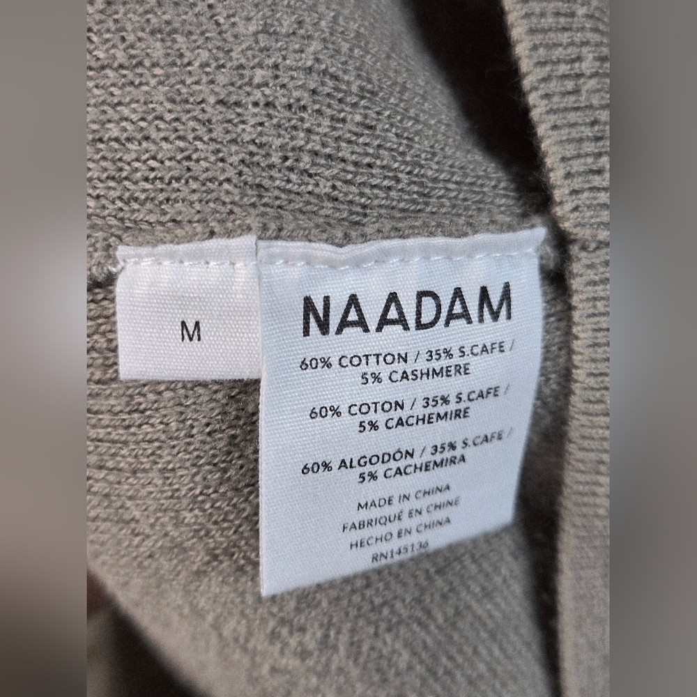 Naadam Cotton Blend Elevated Basic Quiet Luxury C… - image 3